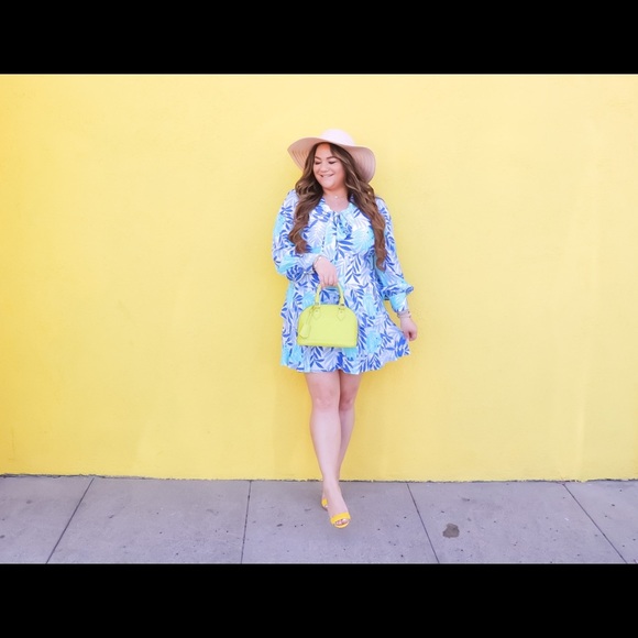 Sail To Sable Long Sleeve Ruffle Hem Dress - Picture 2 of 8